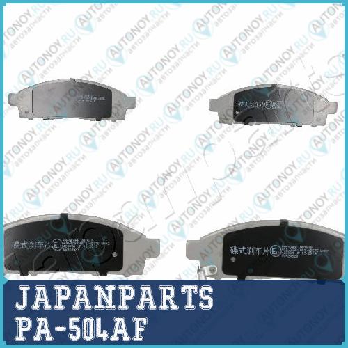 Колодки пер.Mitsubishi L200 06=> PA-504AF