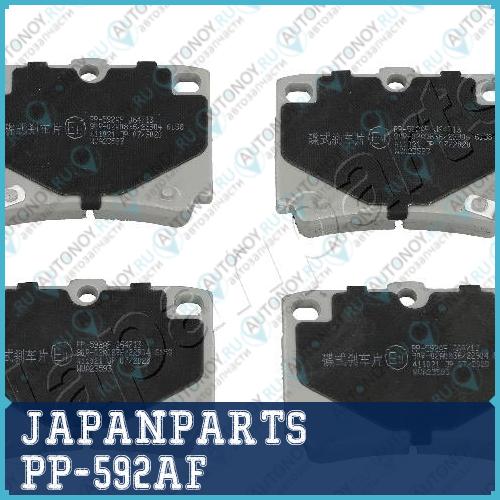 Колодки зад.Mitsubishi Montero Sport 99=> PP-592AF