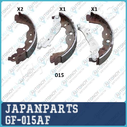 Колодки тормозные барабанные GF-015AF