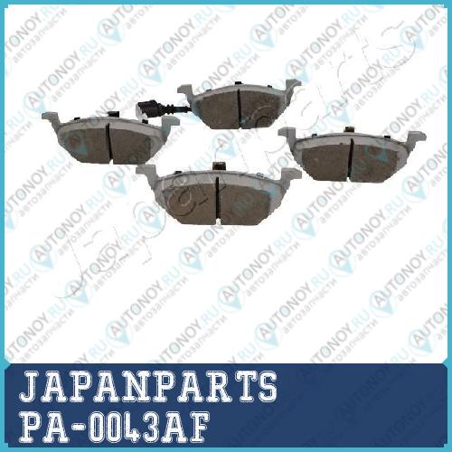 Колодки тормозные дисковый тормоз PA-0043AF