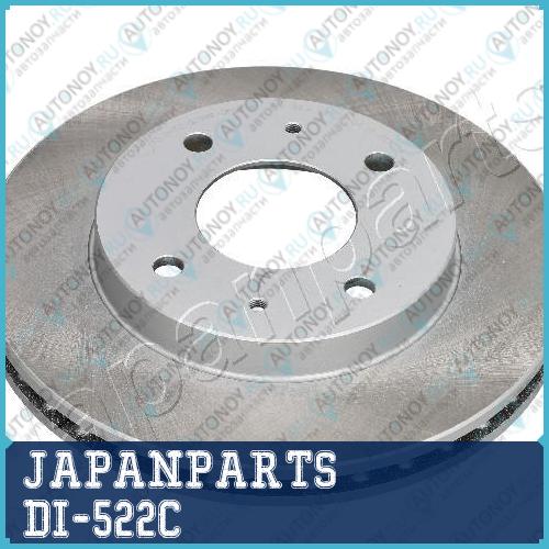 Диск тормозной Mitsubishi Galant 88>04CARISMA 95>06VOLVO S40 95>04 передний DI-522C