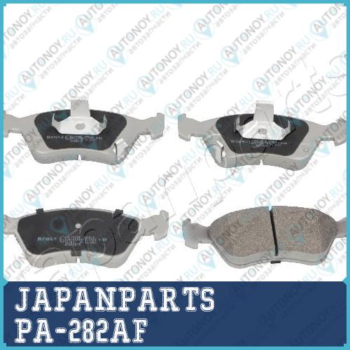 Колодки пер.Toyota AVENSIS 10/97 =>01/03 PA-282AF