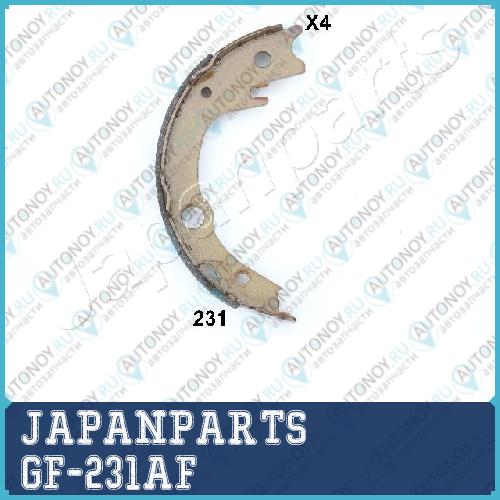 Колодки тормозные барабанные GF-231AF