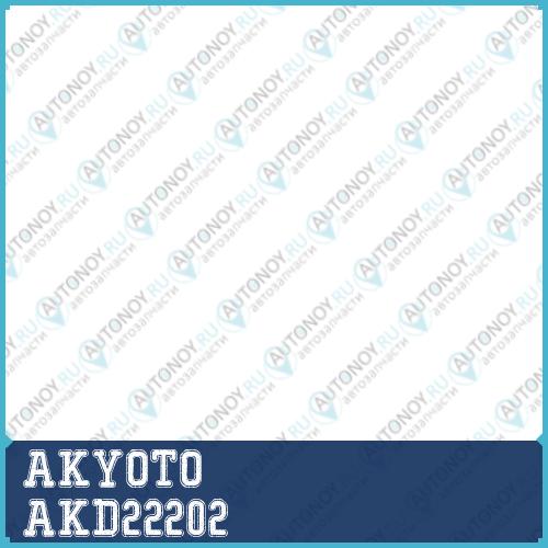 КОЛОДКИ ТОРМОЗНЫЕ ДИСКОВЫЕ ЗАДНИЕ AKD22202