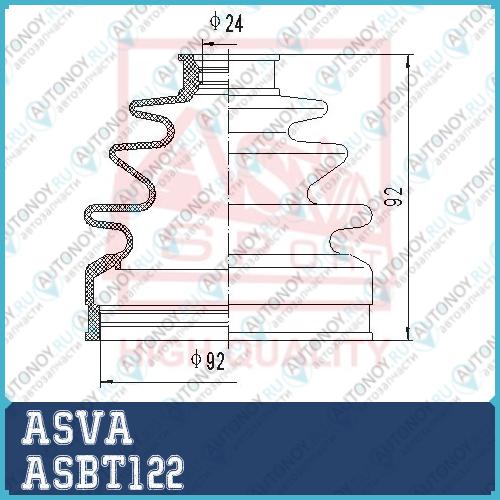 ПЫЛЬНИК Шрус OB 12 ASBT122