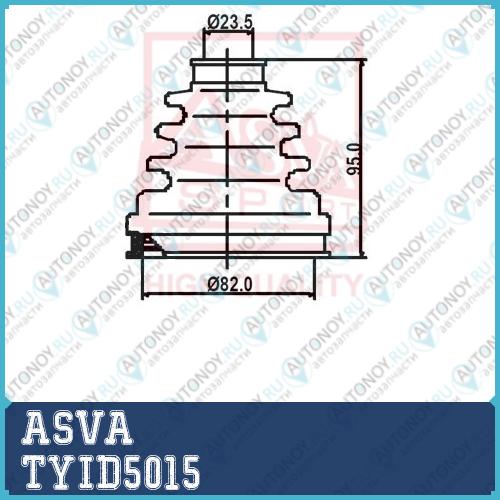 Шрус ВНУТРЕННИЙ ЛЕВЫЙ 30x35x20 Toyota CAMRY/VISTA 88-96/MARK II WG/SCEPTER(SXV10 [12]