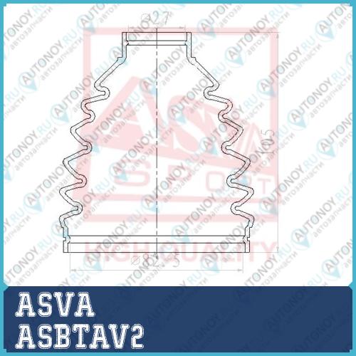 Пыльник Шрус [12] ASBTAV2