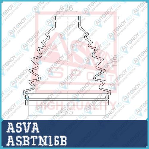 ПЫЛЬНИК Шрус OB 12 ASBTN16B