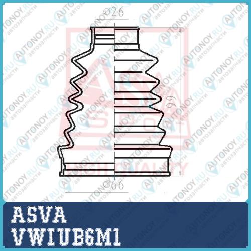 Шрус ВНУТРЕННИЙ 28x108 [12] VWIUB6M1