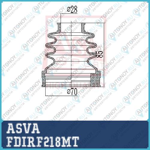 Шрус ВНУТРЕННИЙ ПРАВЫЙ 23x40x23  FDIRF218MT