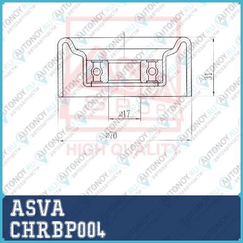 РОЛИК НАТЯЖНОЙ CHRBP004