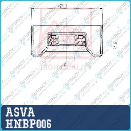 РОЛИК НАТЯЖНОЙ HNBP006