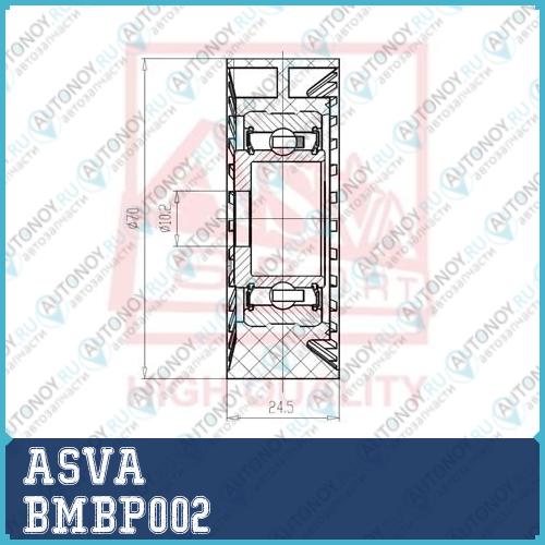 РОЛИК НАТЯЖНОЙ BMBP002