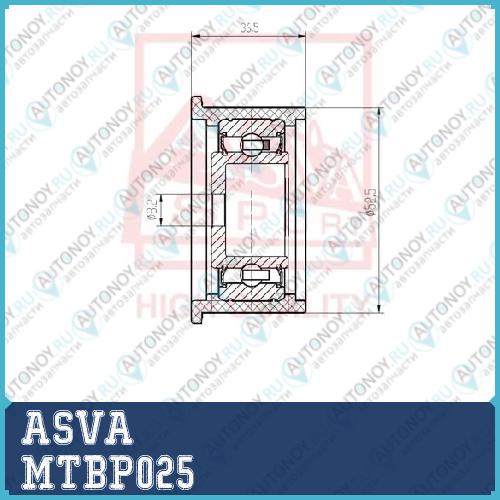 РОЛИК НАТЯЖНОЙ MTBP025