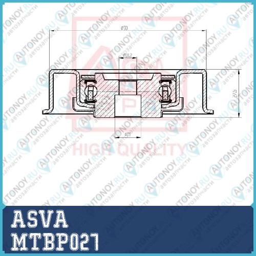 РОЛИК НАТЯЖНОЙ MTBP027