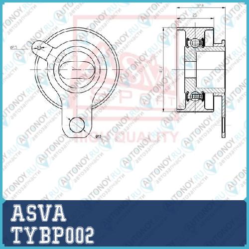 РОЛИК НАТЯЖНОЙ TYBP002