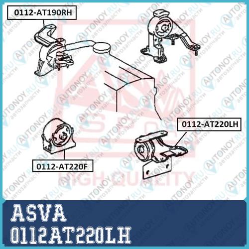 Опора двигателя 0112AT220LH