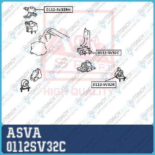 Опора двигателя 0112SV32C