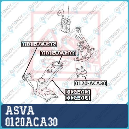 Опора шаровая 0120ACA30