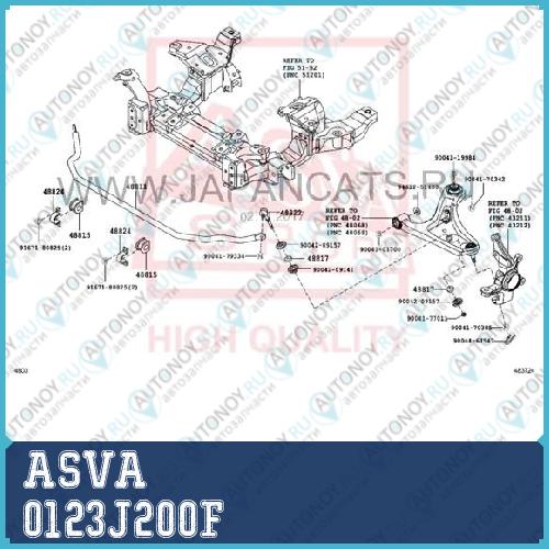 Стойка стабилизатора 0123J200F