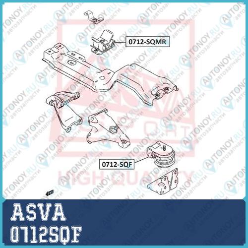 Опора двигателя 0712SQF