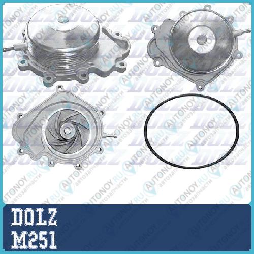 Насос водяной Mercedes C180-250CDI W204 E220-300CDI W212 200-250CDI X204 M251