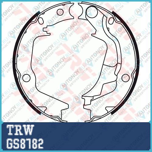 Колодки барабанные Hyundai GETZ (TB) GS8782