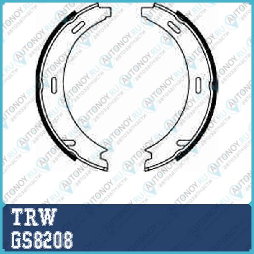 Колодки барабанные Mercedes W124 168 201 202 210 GS8208