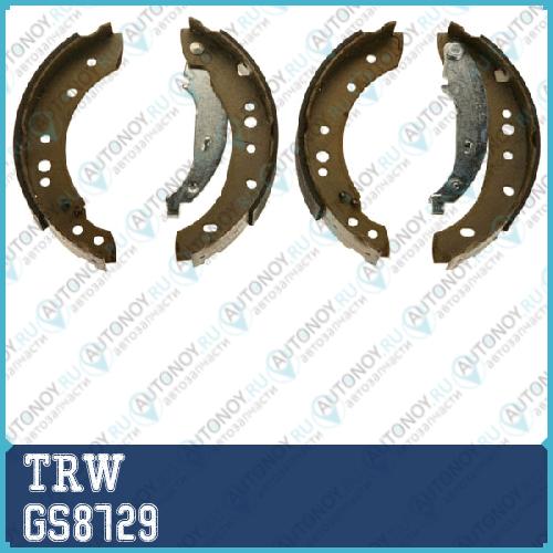 Колодки барабанные Peugeot 206 206+ Renault Logan Sandero GS8729