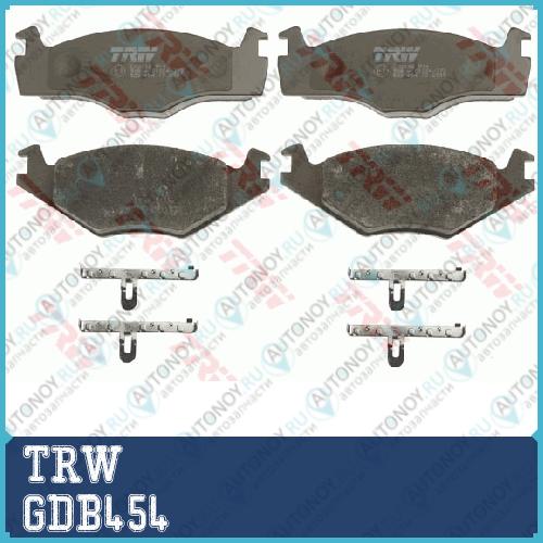 Колодки передние VW Golf II-III GDB454