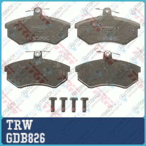Колодки передние Audi 80 B3 B4 VW Passat (3A_) GDB826