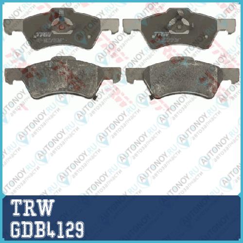 Колодки передние CHRYSLER VOYAGER IV (для 16) GDB4129