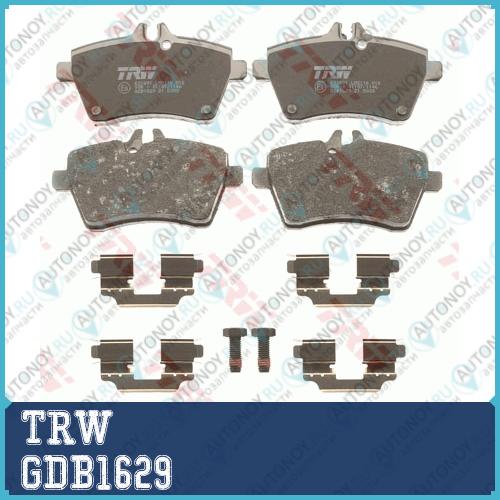 Колодки передние Mercedes A W169 GDB1629