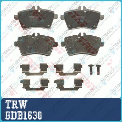 Колодки передние Mercedes W169 W245 GDB1630