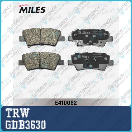 Колодки передние Hyundai i20 11/14- GDB3630