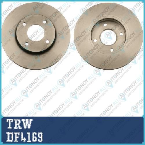 Диск тормозной передний Nissan  ALMERA (N16) Primera (P11) 280мм DF4169