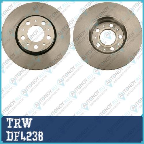 Диск тормозной передний VOLVO S60 S80 V70 I-II XC70 DF4238