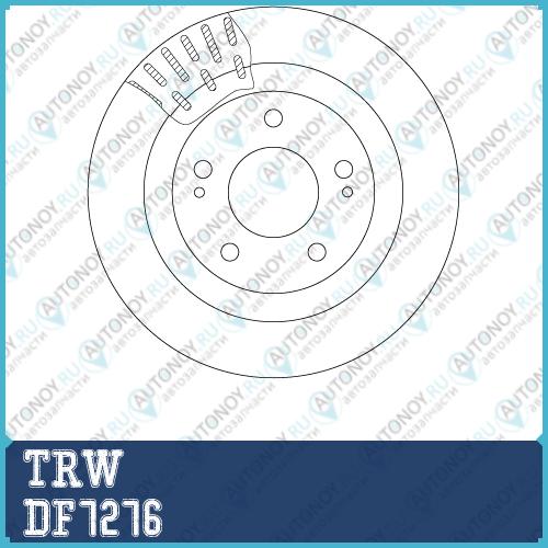 Диск тормозной передний Mitsubishi PAJERO PININ DF7276