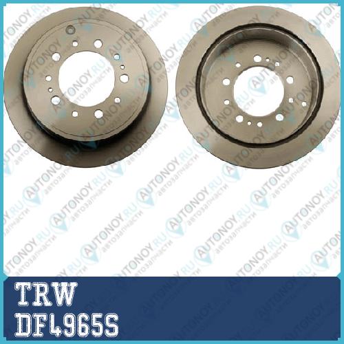 Диск тормозной задний Toyota Land CRUISER 200 LEXUS LX570 DF4965S