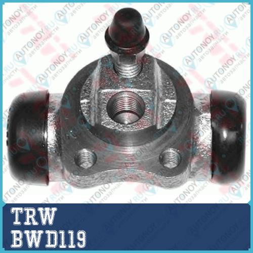 Цилиндр колесный DAEWOO NEXIA 19.05мм BWD119