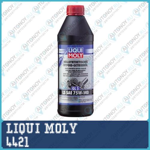 Трансмиссионное масло Vollsynth Hypoid-Getrieb синтетика LS 75W-140 (GL-5) (1л) 4421