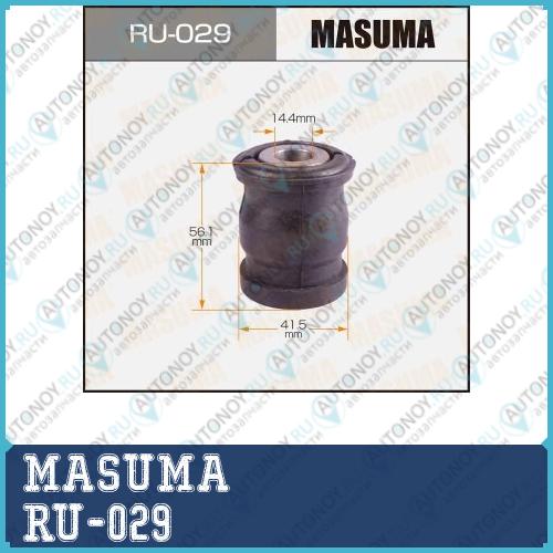 Сайлентблок Masuma  Rav 4 SXA1 96- front  low Ru-029