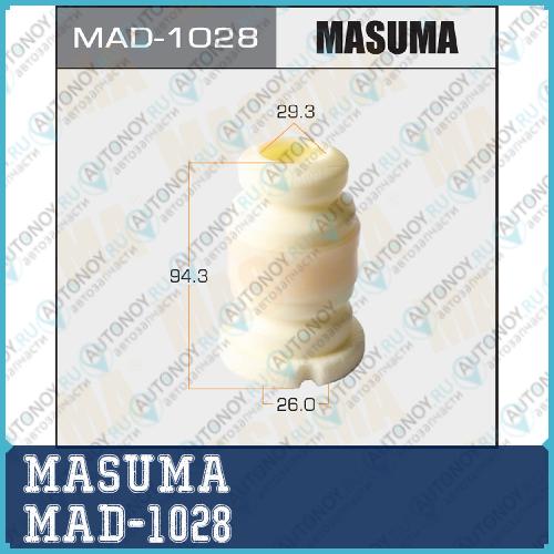 Отбойник амортизаторов MASUMA 26x29.3x94.3 VITZ AQUA / NSP130 NHP10 MAD-1028