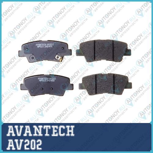 Тормозные колодки Avantech