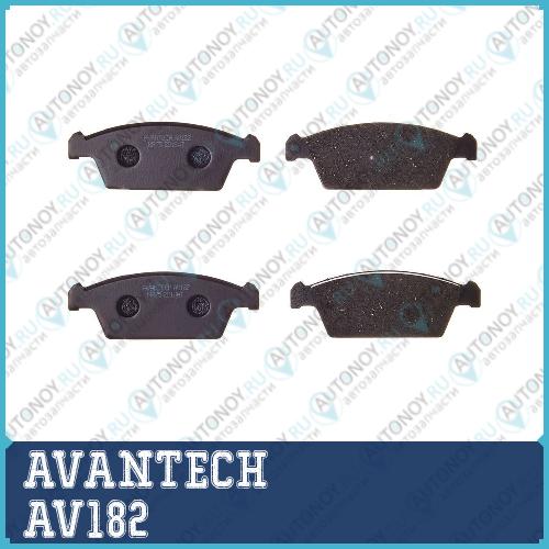 Тормозные колодки Avantech AV182