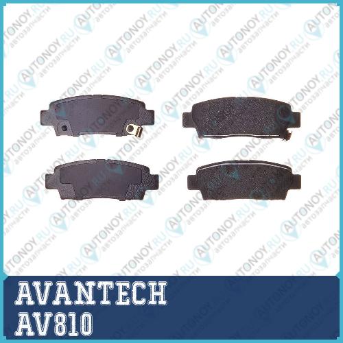 Тормозные колодки Avantech