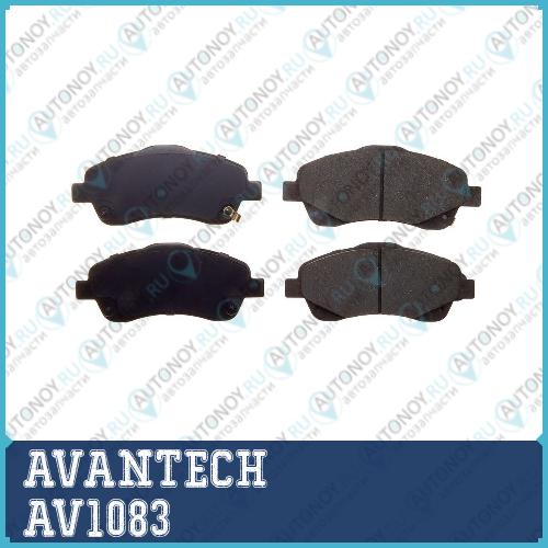 Колодки тормозные  AV1083