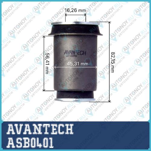 Сайлентблок подвески ASB0401