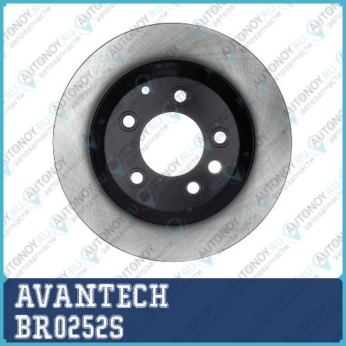 Диск тормозной AVANTECH (перфорированный) BR0252S
