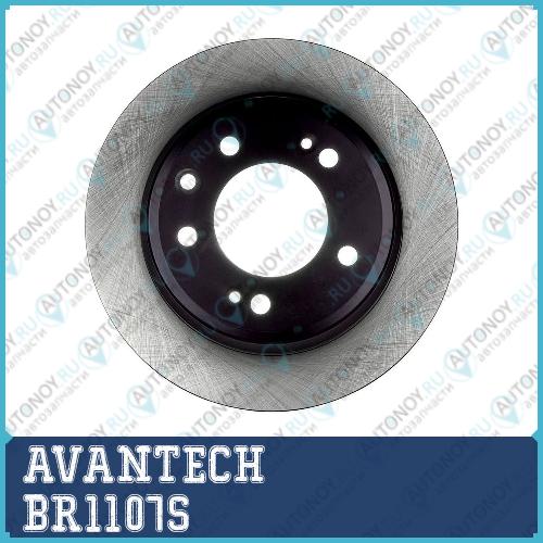 Диск тормозной AVANTECH BR1107S